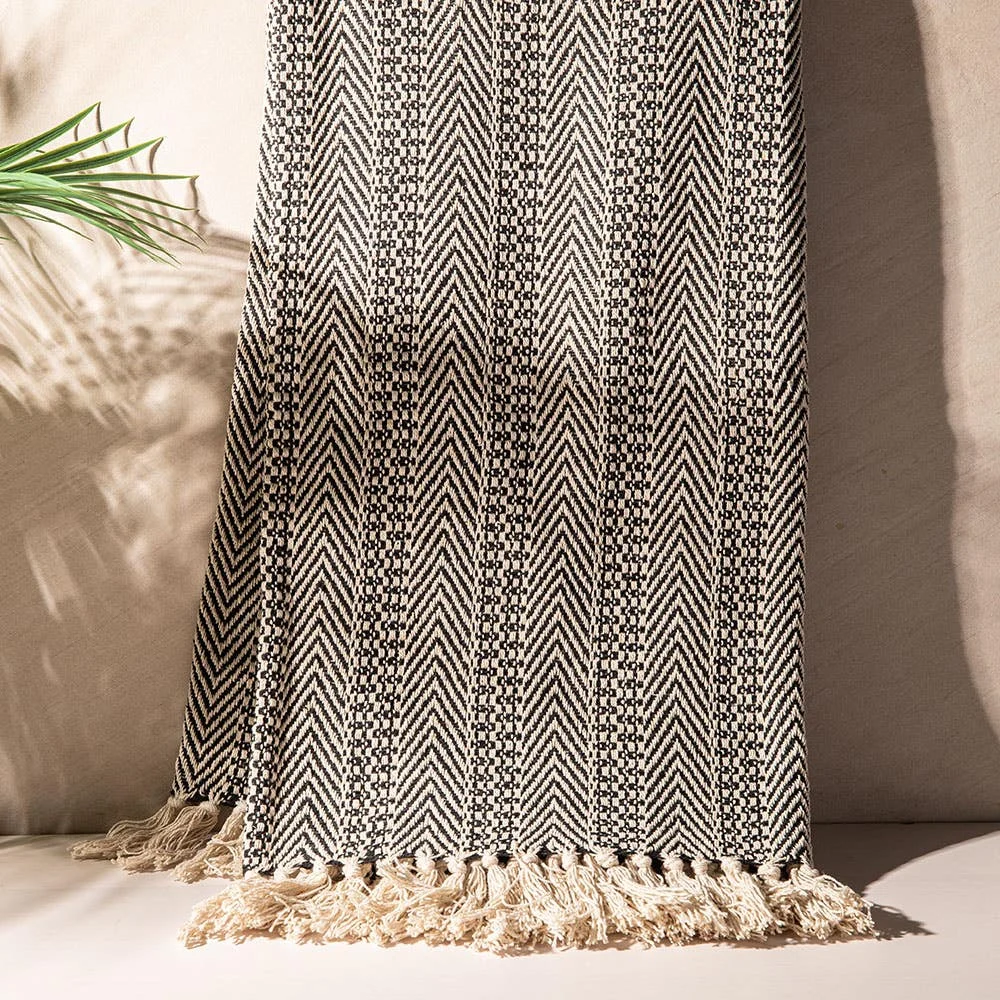 KSP Savo Recycled Cotton Throw (Black)