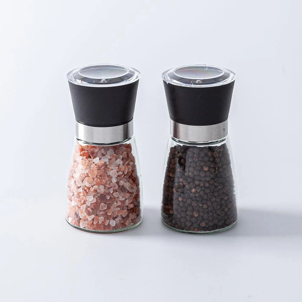 Kamenstein Easy Clean Glass Salt andPepper Mill - Set of 2