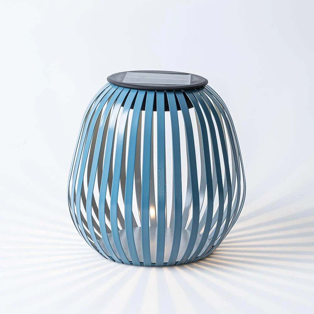 KSP Eclipse Solar LED Metal Lantern (Blue)