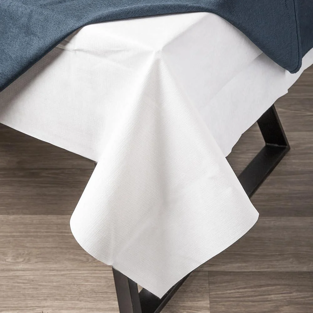 Teximage Table D'Haute Tablepad Protector 70" Dia. (White)