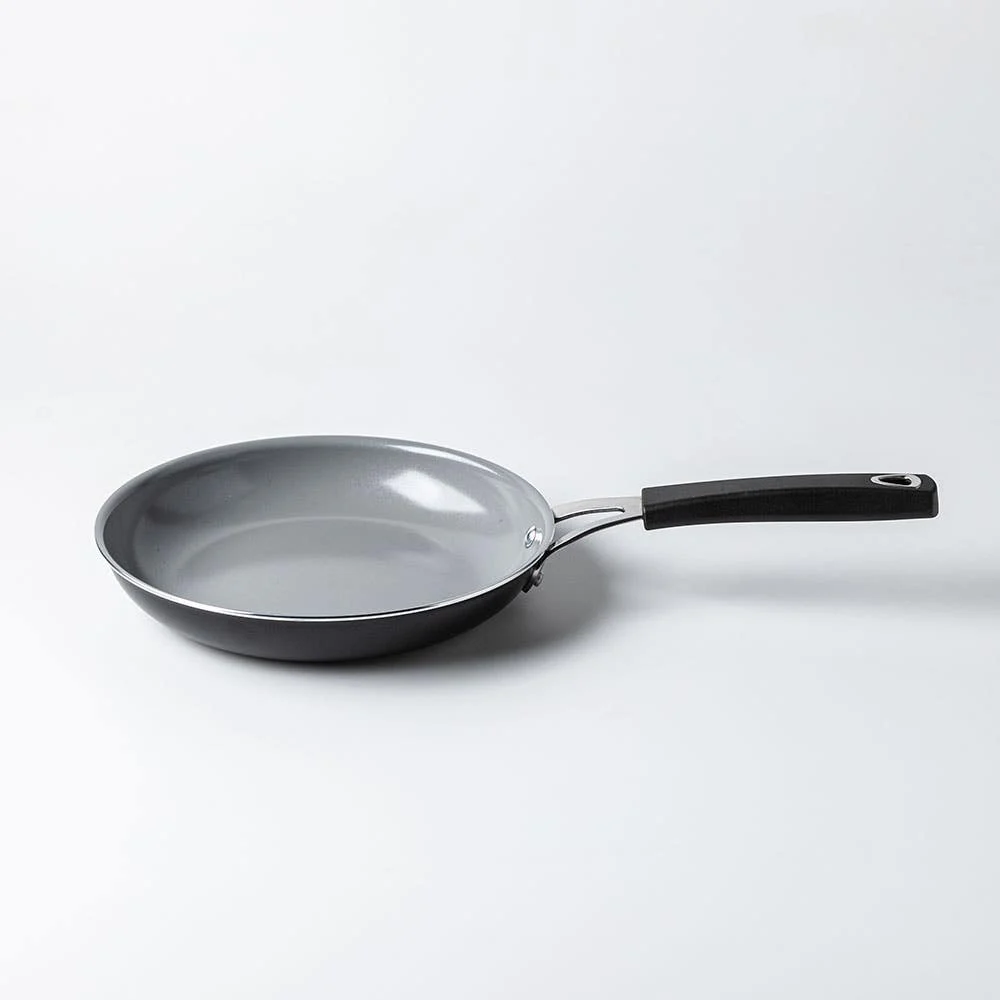 Cuisinart Green Gourmet Complete Ceramic Frypan 25cm (Black/Grey)