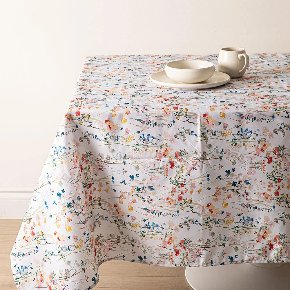 Easycare Printed 'Toscana' Polyester Tablecloth 58"x78"