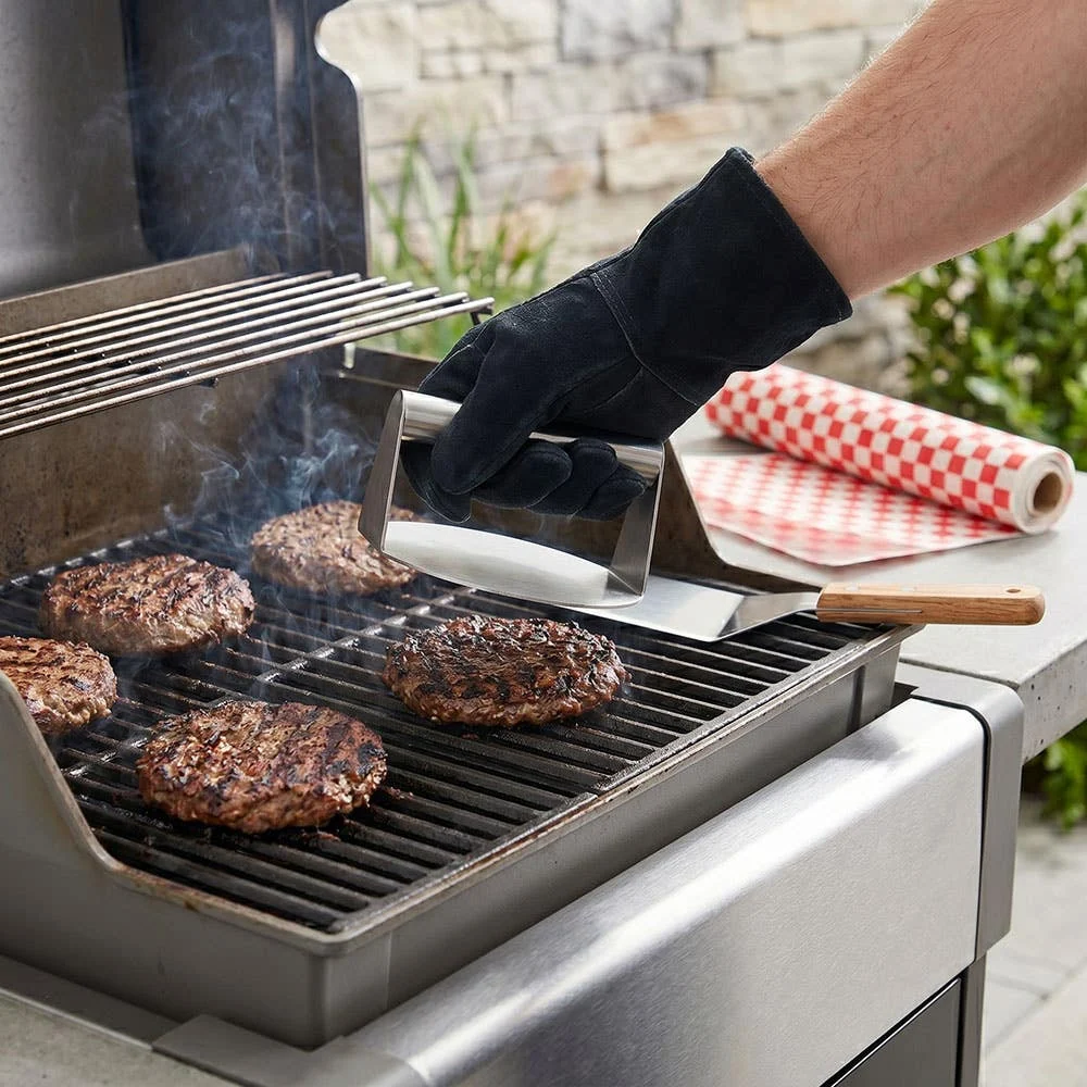 BBQ Devil Stainless Steel Smash Burger Kit - Set of 3