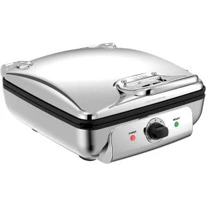 All-Clad 4-Square Belgian Waffle Maker with Removable Plates