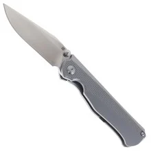 Artisan Cutlery Caruso Folding Knife Gray Titanium Handle S90V Plain Edge 1869G-GY
