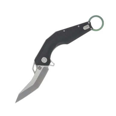 Artisan Cutlery Cobra Folding Knife Green Carbon Fiber ATZ1811GGNM ATZ1811GGNM
