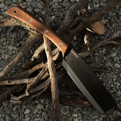 Barebones Japanese Nata Hatchet - Wood (7" 4Cr14MoV) BARE2126