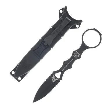 Benchmade Mini SOCP Dagger 2.22 Inch Plain Black Dagger BM173BK