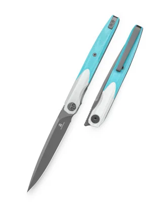 Bestech Lanza G10 White/Light Blue (BMK14D)