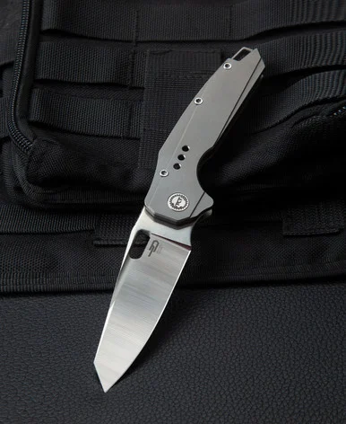 Bestech Nyxie - Grey Titanium (3.43" CPM-S35VN) BTKT2209A