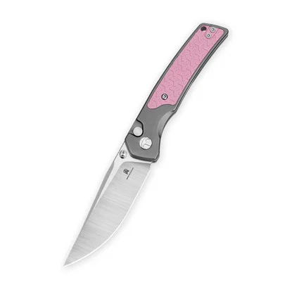 Bestechman Icebreaker Aluminum Pink G10 Inlay (BMK16B)
