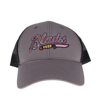 Blades Hat Logo Hat Dark Grey Black