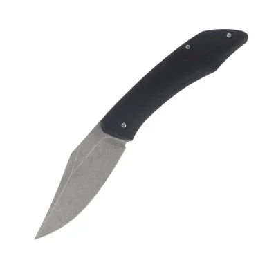 Boker Plus SamoSaur Slip Joint Folding Knife Stonewash/Black G-10 BK01BO499