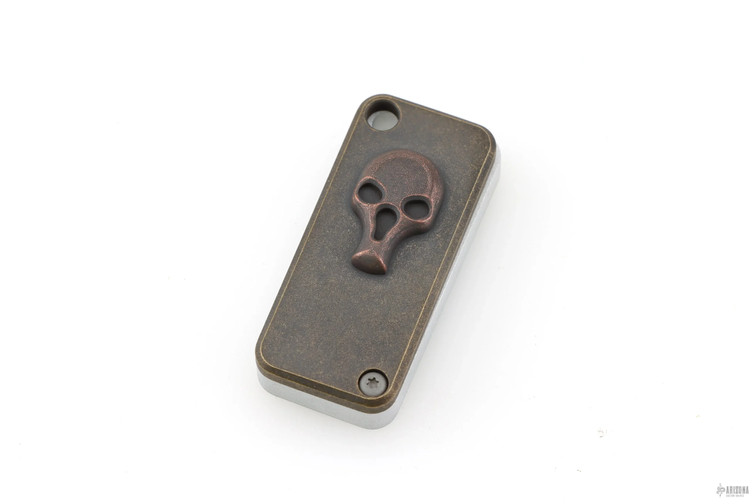 Bronze and Aluminum Pill Box