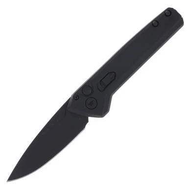 Buck 838 Deploy OTS Auto Knife Blackout Cerakote Aluminum Handle S35VN Blade BU13538