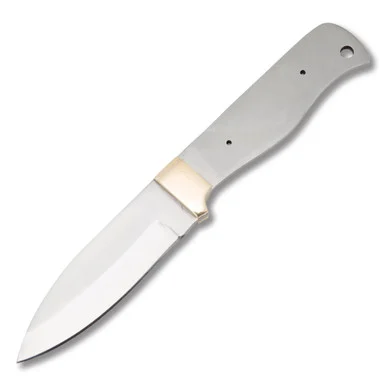 Bushcraft Knife Blank – 9.25in Full Tang Stainless Steel Blade BL125