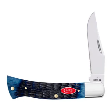 Case Axe Handle Lockback 06888 Navy Blue Bone Rogers Jig (BR61135 SS)