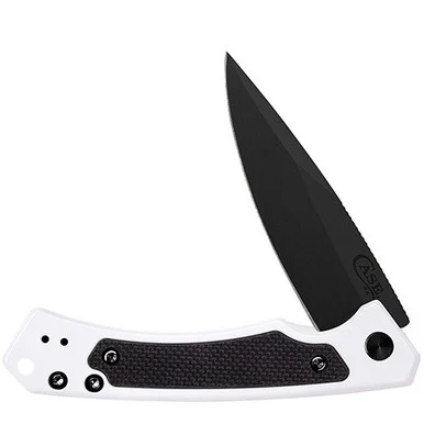 Case Marilla - White Alum / Blk G-10 (3.4" Blk S35VN) 10789