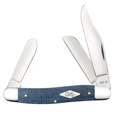 Case Med Stockman 60513 Blue Denim Canvas Laminate (10347 SS)