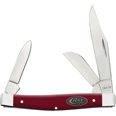 Case Medium Stockman 30465 - Mulberry Synthetic Handle (4344 SS)