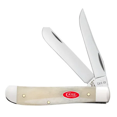 Case Mini Trapper Natural Smooth Bone (6207 SS) 14021