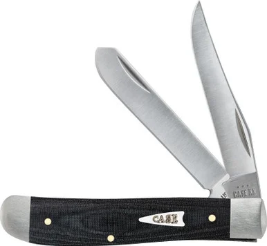 Case Mini Trapper27822 Smooth Black Micarta (10207 SS)