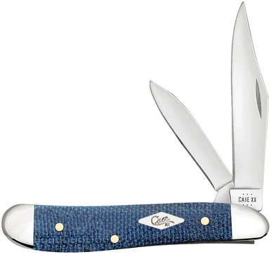 Case Peanut 60514 Smooth Blue Denim Canvas Laminate (10220 SS)