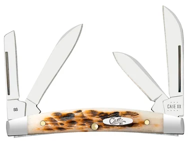 Case Small Congress 10723 Peach Seed Jig Amber Bone (6468 SS)