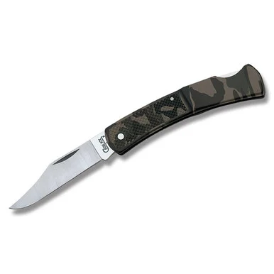Case XX Caliber Lockback Camo Zytel Folding Knife