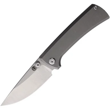 Chaves RCK9 - Stonewashed Titanium (3.25" Bohler M390) Red Label CHAV009