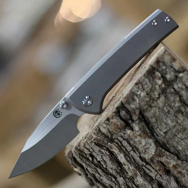 Chaves Scapegoat Street - Gray Ti (3.50" Bohler M390) Red LabelST/SG/SWTI/BF