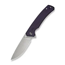 Civivi Merit Folding Knife Purple Canvas Micarta Handle 14C28N Blade C24012-3