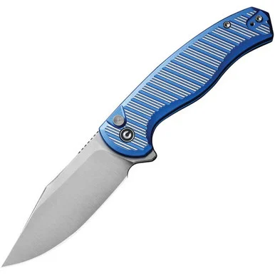 CIVIVI Stormhowl - Blue/Satin Aluminum (3.30" Nitro-V) CIVC23040B2