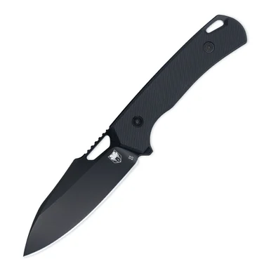 Cobratec Fixed Blade Wolverine Blk G-10 (4.12" D2) CTFBWOLBLK