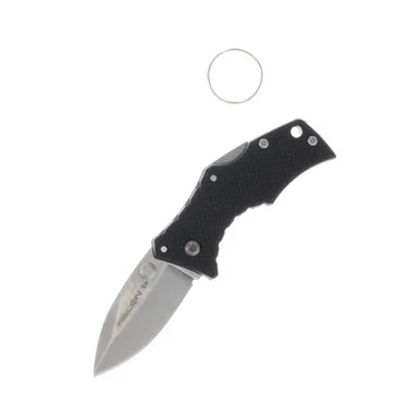 Cold Steel Micro Recon 1 Folding Knife 2in Plain Stonewash Spear Point CS27DS