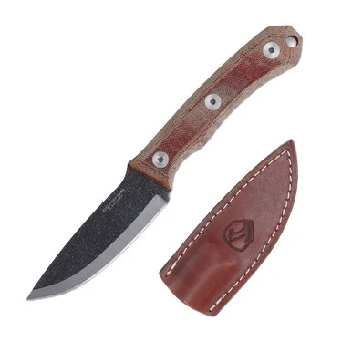 Condor Mountain Pass Carry Knife Micarta Fixed Blade 3.52in Drop Point CTK62741
