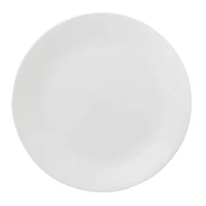 Corelle Livingware 8.5" Luncheon Plates (Set of 6) | Winter Frost White