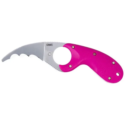 CRKT Bear Claw Pink Veff Serrations (2511F)