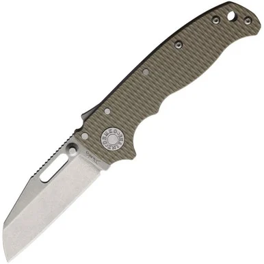 Demko AD20.5 Shark Lock Tan G10 (3" S35-VN Wharn) - DEM09632