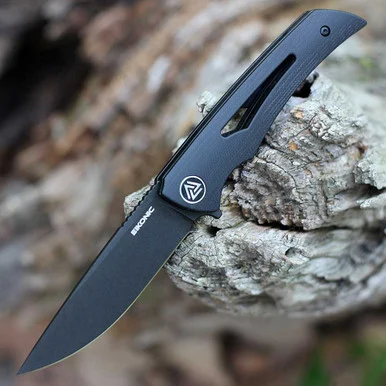 EIKONIC Knife Co Aperture Blk G-10 (3.20" Blk D2) 550BB