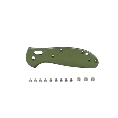 Flytanium Aluminum Mini Griptilian Scales Olive Drab (FLY-1409OD)