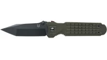 Fox Predator Evolution OD Green FRN Handle Black Niolox Blade Folding Knife FX-449 OD