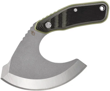 Gerber Downwind Black & Green Ulu Knife G1824