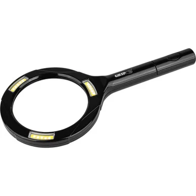 GRIP 4X COB LED Magnifying Glass - Black - 50 Lumens GRIP37203