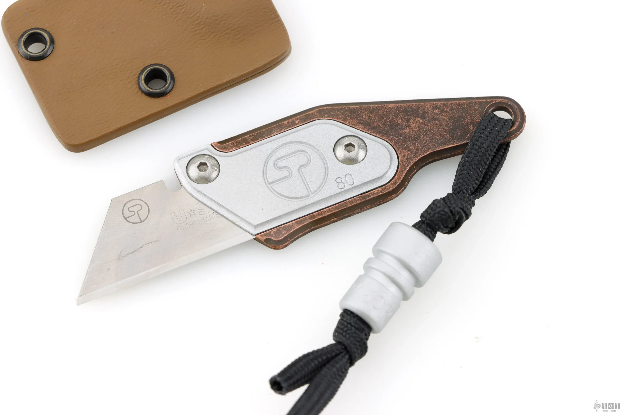 Guppy Razor - Copper/Aluminum w/ Bead