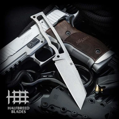 Halfbreed Compact Field Knife SW VG10 (4.01" N690) CFK-04 STN