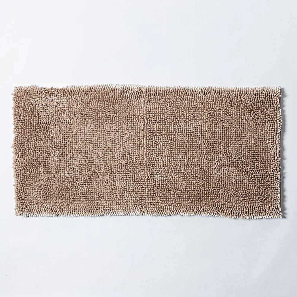 Harman Luxe Chenille Microfiber Bathmat 20" x 42" (Champagne)