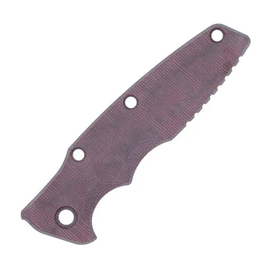 Hinderer Eklipse 3.5" Knife Scale Smooth Burgundy Micarta