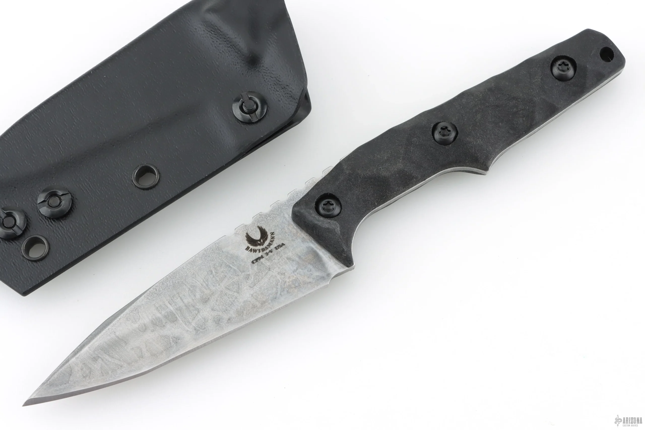 Huginn Slicer- Acid Etch Sinew Quicksilver 3V