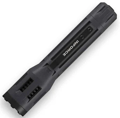 Inforce 9V White 175 Lumen LED, Momentary, Constant & Lockout Modes, Black